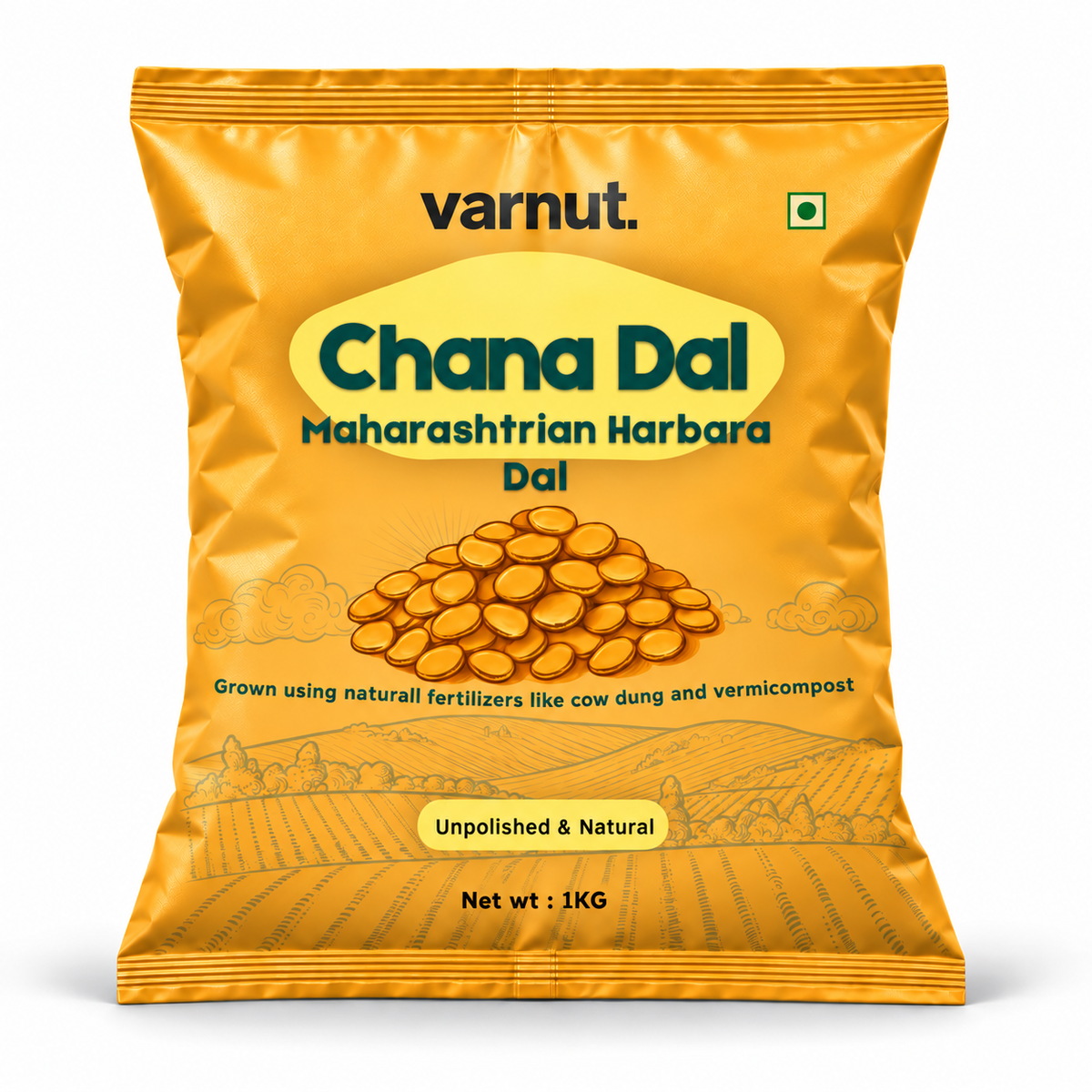 Unpolised Chana Dal (Harbara Dal)