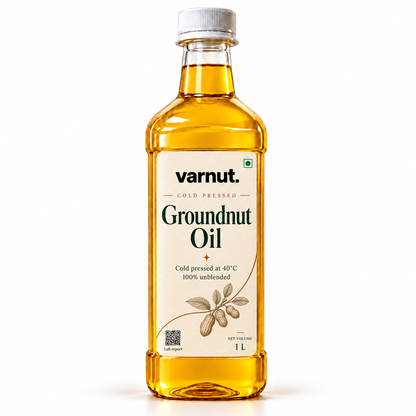 Wood Cold Pressed Groundnut Oil | Unrefined Oil