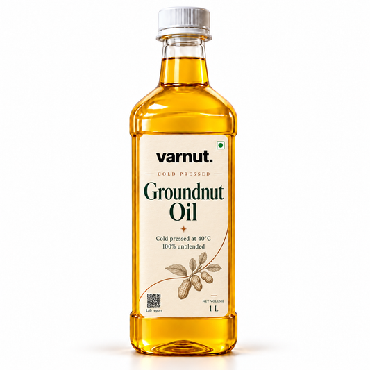 Wood Cold Pressed Groundnut Oil | Unrefined Oil