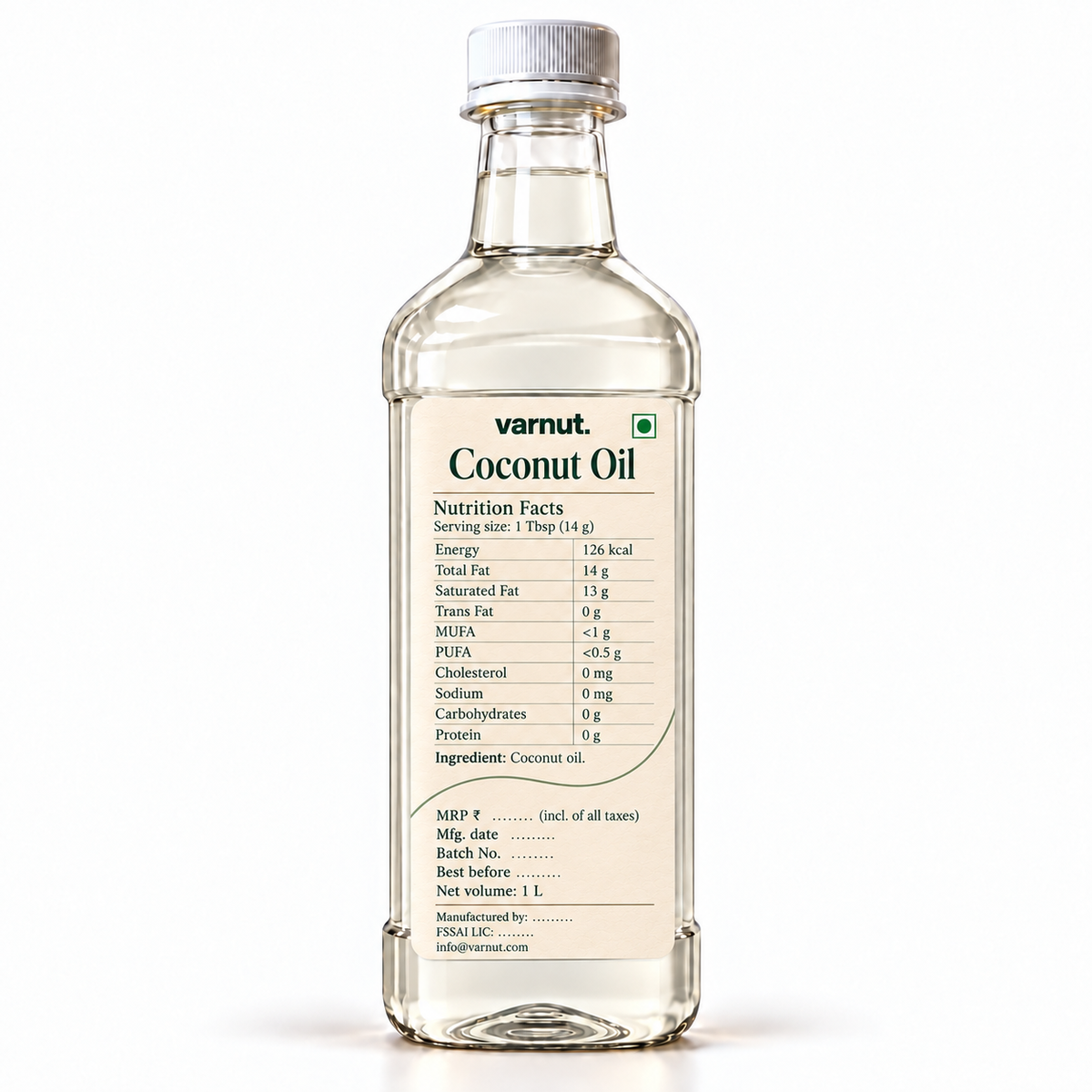 Wood Cold Pressed Coconut Oil | 1 Litre | 100% Natural