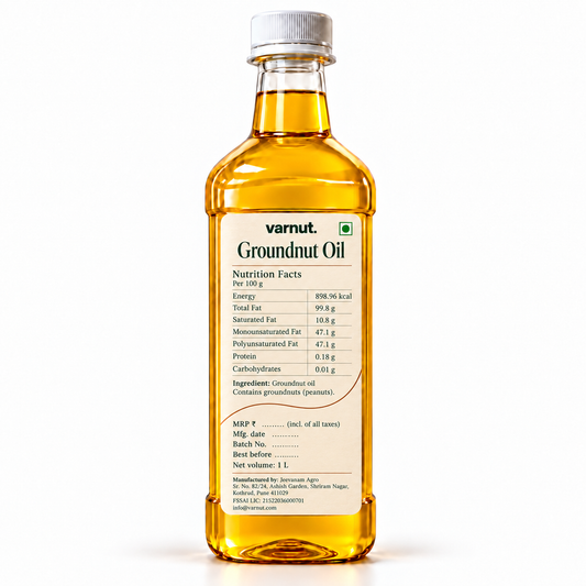 Wood Cold Pressed Groundnut Oil | Unrefined Oil