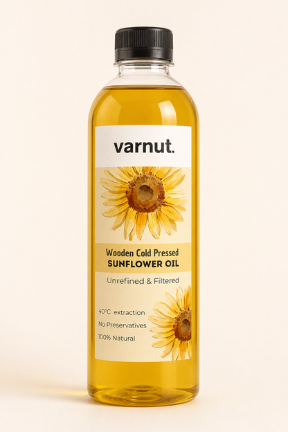 Cold Pressed Sunflower Oil | Slow Pressed | Vitamin E
