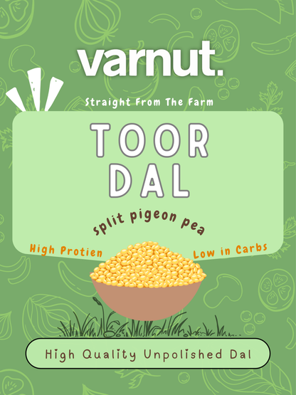 Unpolished Toor Dal (Arhar Dal)