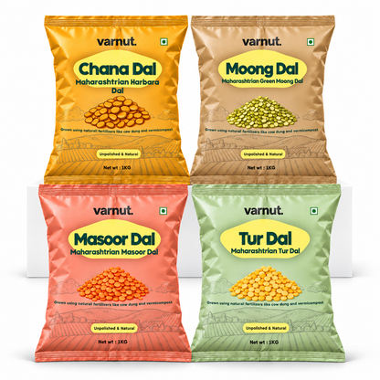 Unpolished Dal Combo Pack | All 1Kg Packs