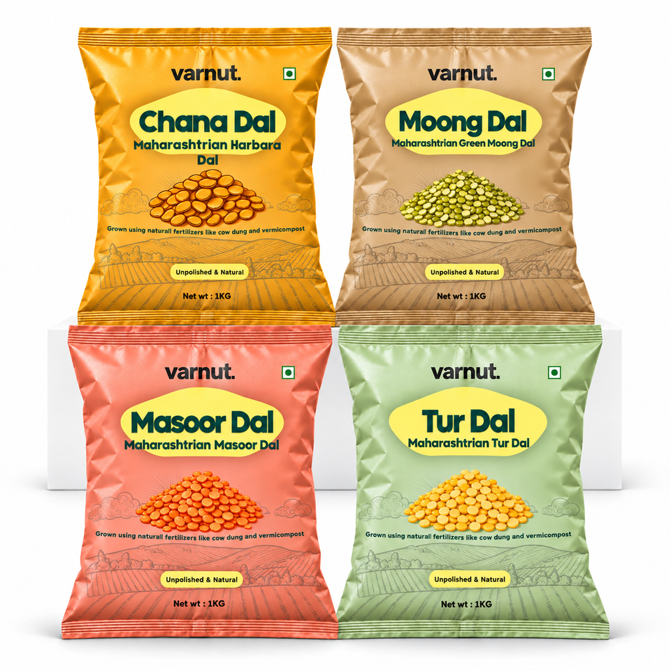Unpolished Dal Combo Pack | All 1Kg Packs