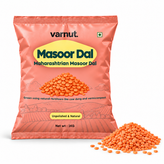 Desi Unpolished Red Masoor Dal | Split