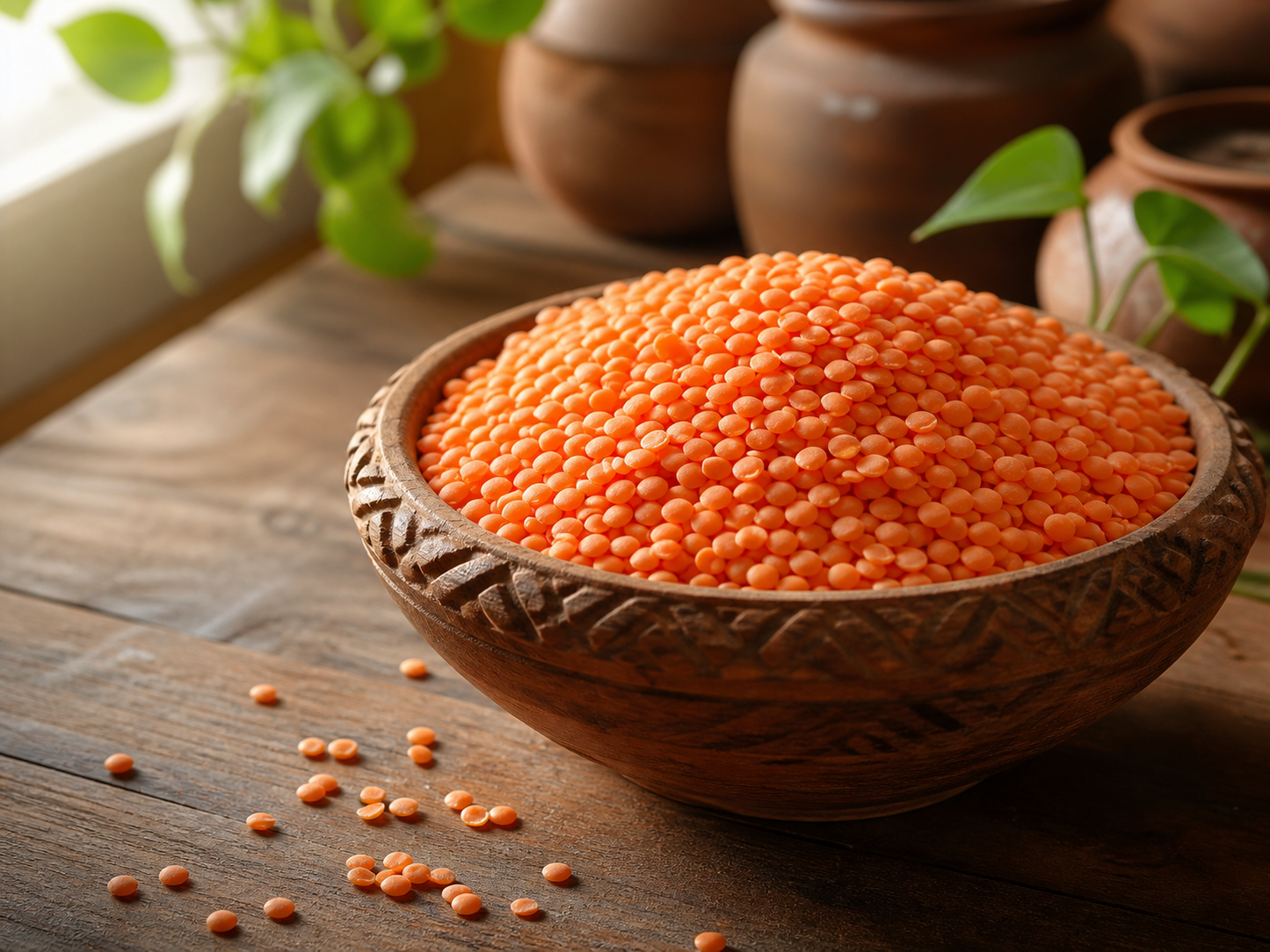 Unpolished Red Masoor Dal